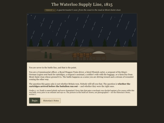 games/Waterloo/waterloo-supply-line-1815-v2.1 screenshot