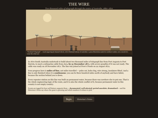 games/telegraph/overland-telegraph-1870-1872 screenshot