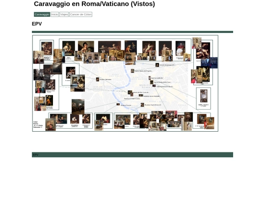 Caravaggio en roma vistos screenshot