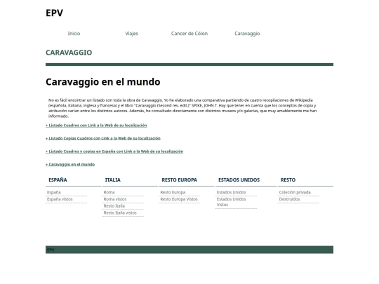 caravaggio screenshot