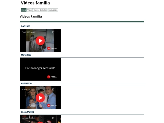 videos screenshot