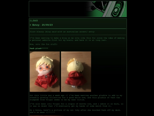 blog/1 screenshot