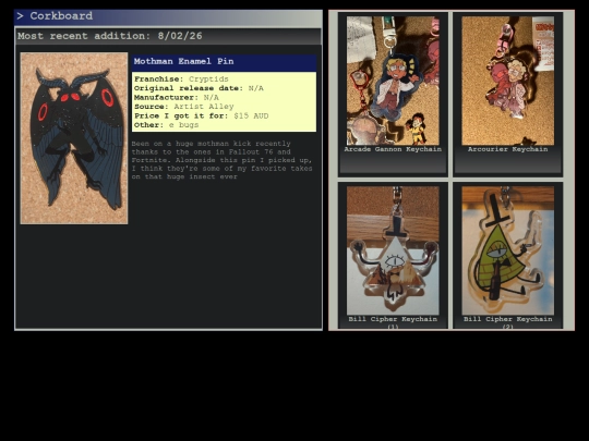 collections/corkboard screenshot