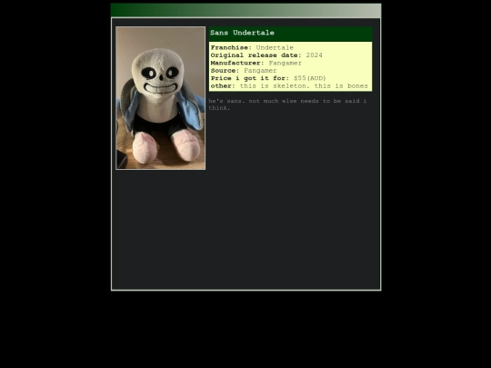 collections/plushies/sans screenshot