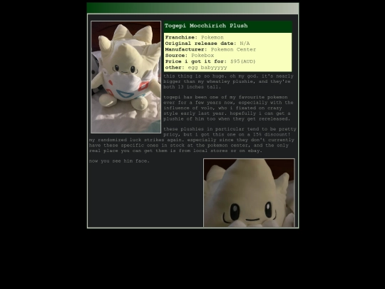 collections/plushies/togepi screenshot