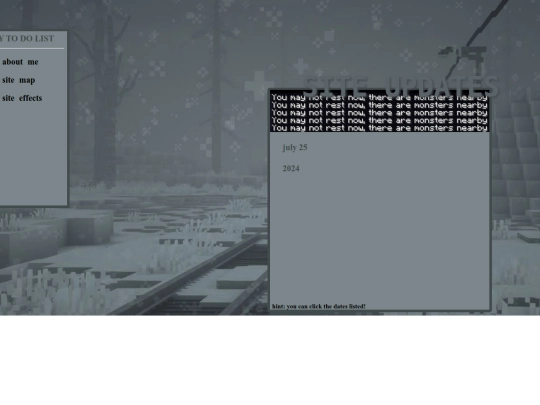updates screenshot