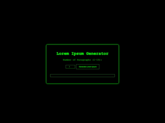 lorem-ipsum screenshot