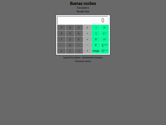 Ejercicio Obligatorio Modulo 5/Principal screenshot