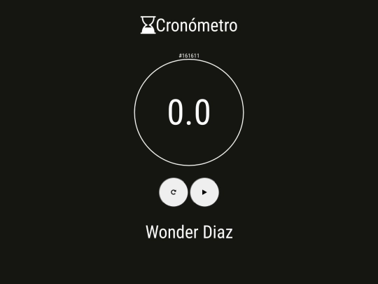 Ejercicios Modulo 8/Opcional/Cronometro screenshot