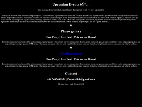 Event/event screenshot