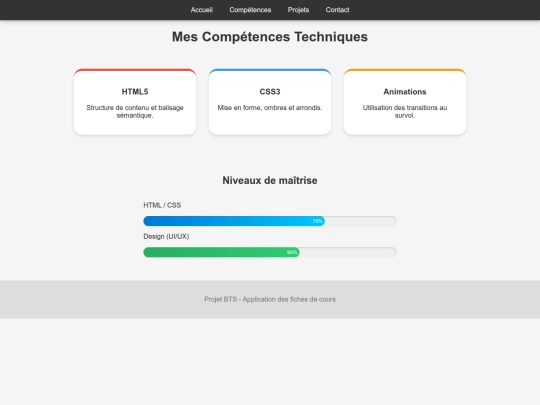 competences screenshot