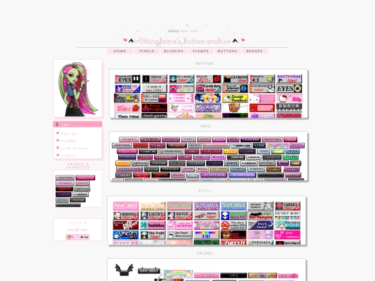 site/buttons screenshot