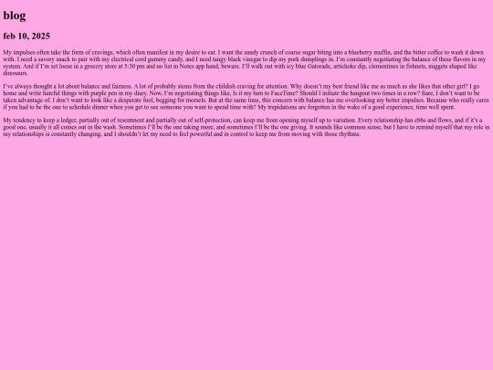 blog screenshot