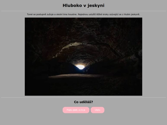 hra/hluboka-jeskyne screenshot