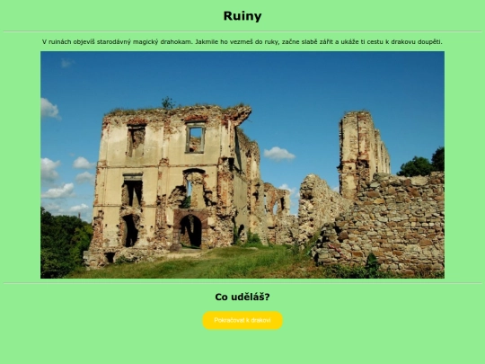 hra/ruiny screenshot