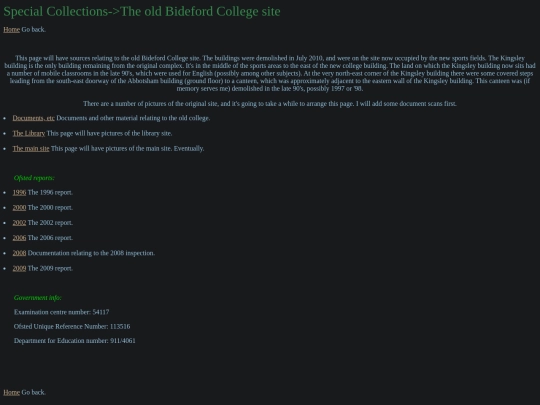 BidefordCollegeSources screenshot