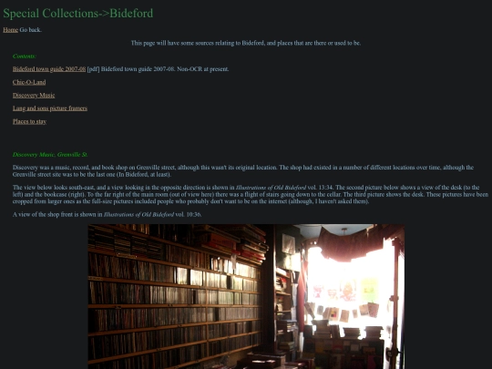 BidefordSources screenshot