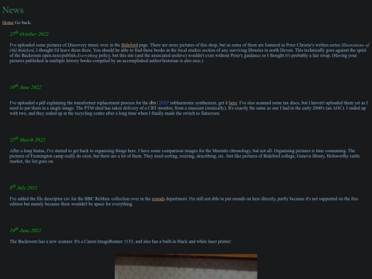 News screenshot