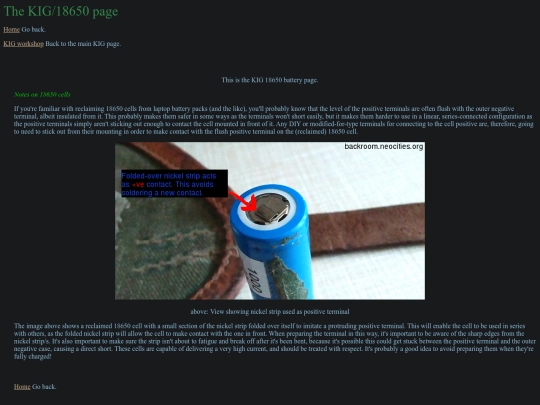 kig_18650 screenshot