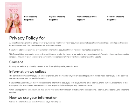 privacy-policy screenshot