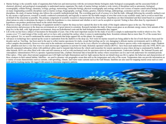 career website/marinebiologist screenshot