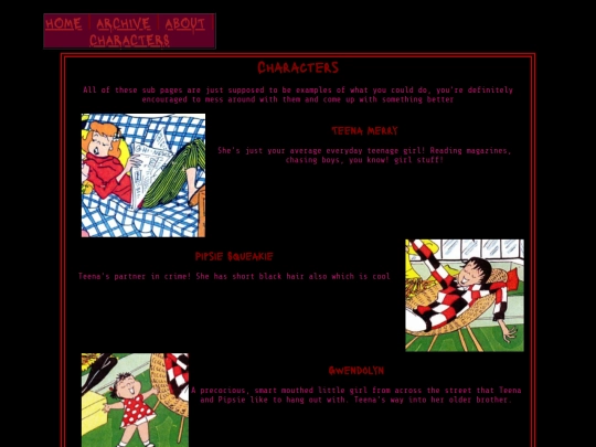 characters screenshot