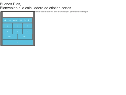 CalculadoraJq screenshot