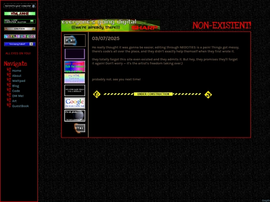 blog screenshot