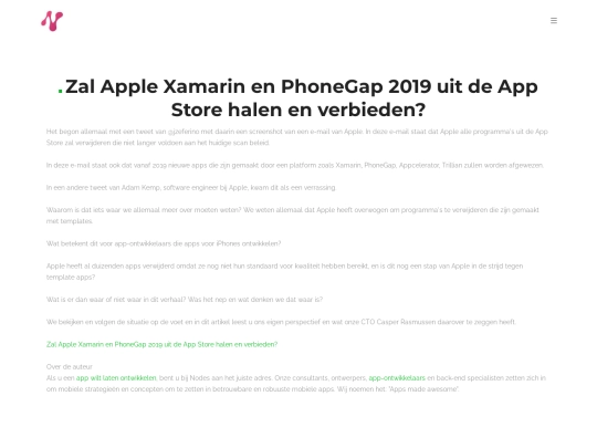 apple-xamarin-en-phonegap-2019-app-store screenshot