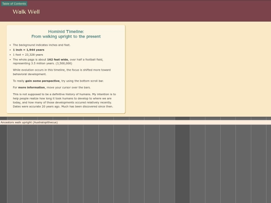 html/hominid-timeline screenshot