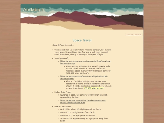 html/space-travel screenshot