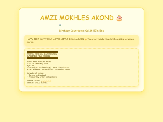 Bananasniffer screenshot