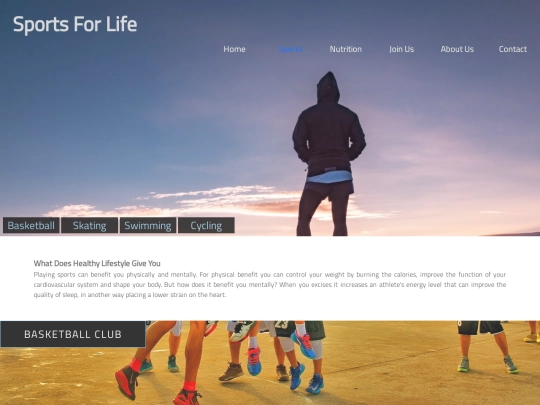 sports screenshot