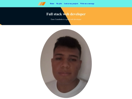 CV screenshot