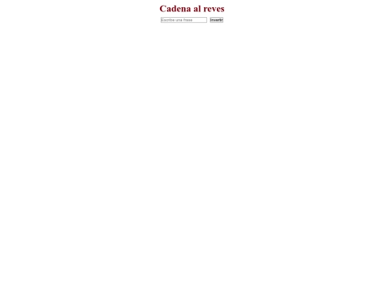 EjerciciosJs/cadena-reverse screenshot