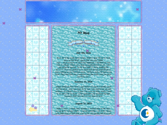blog screenshot