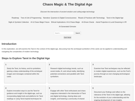 tarot-digital-age screenshot