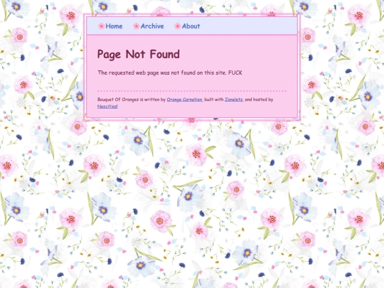 blog/not_found screenshot