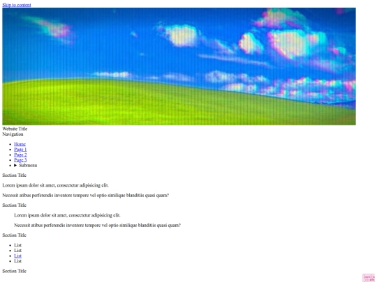 index screenshot