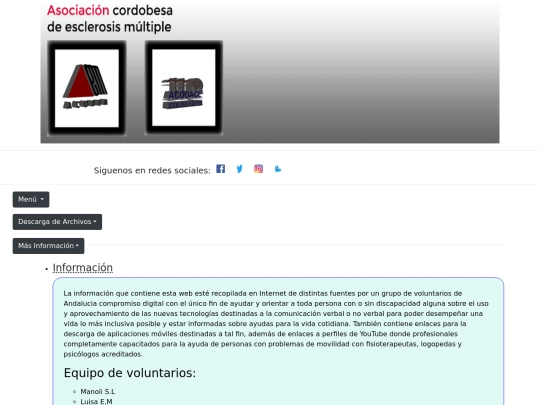 info screenshot