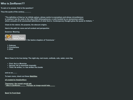 ZenRaven screenshot