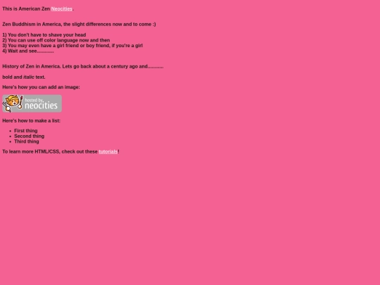 american screenshot