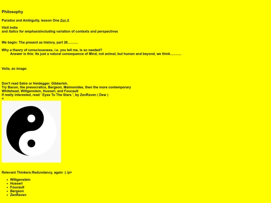 philosophy screenshot