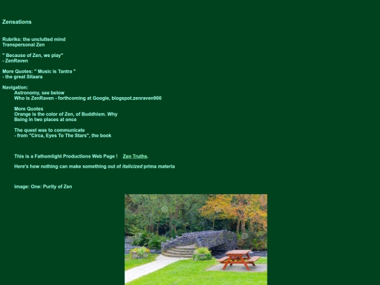 zensations screenshot
