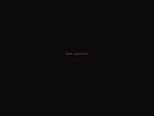 httpoetics2026/week5/p5hell/repulsion-portrait screenshot