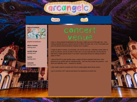 concert-venue screenshot
