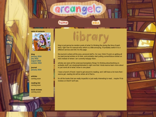 library screenshot