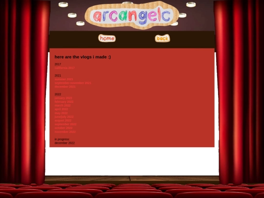 movie-theater/vlog screenshot
