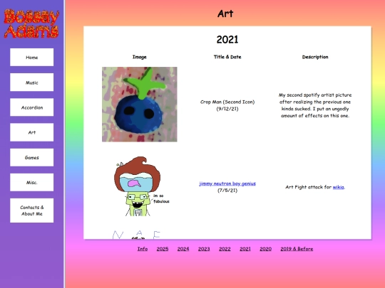 art/2021 screenshot