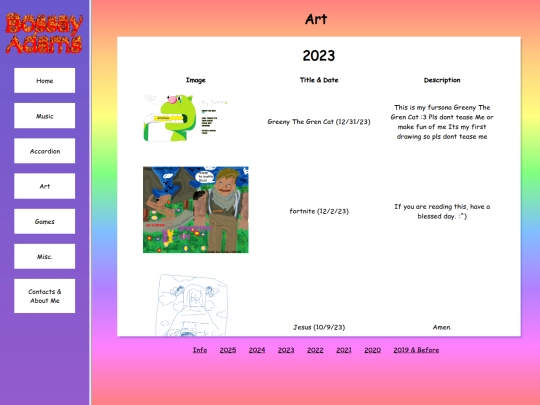 art/2023 screenshot